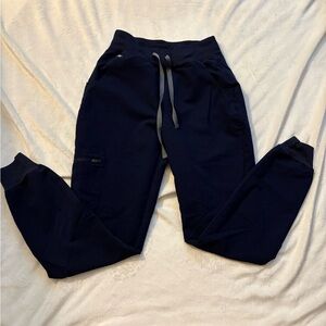 Figs Scrubs XS Navy Joggers